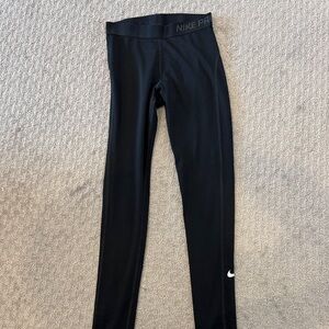 Nike Kids Black Performance Leggings